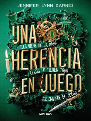 cover image of Una herencia en juego